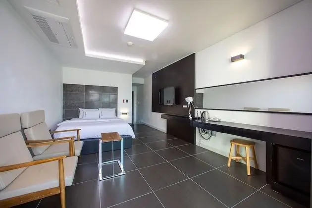 Deluxe Tek Büyük Yataklı Oda, 1 Büyük (Queen) Boy Yatak (Extra person fee 10000 KRW upon C/I)