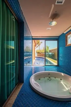 Deluxe Dört Kişilik Oda, Plaj Manzaralı