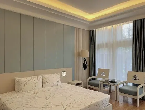 Deluxe Bungalov, 1 Yatak Odası, Havuz Manzaralı