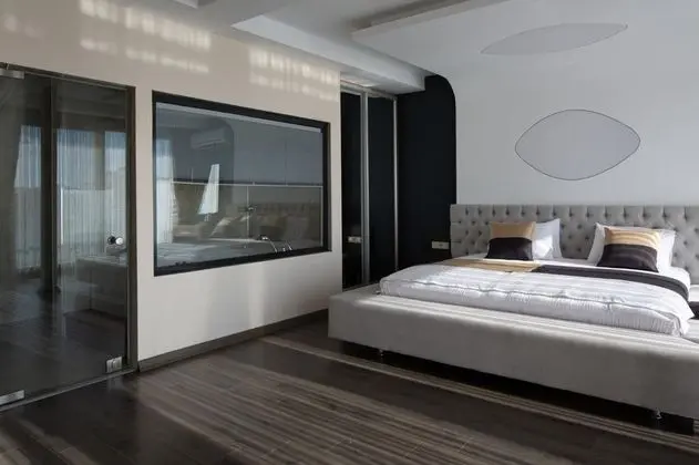 King Suite, Deniz ve Şehir Manzaralı, Jakuzili ve Balkonlu