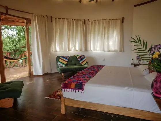 Family Bungalov, 1 Yatak Odası, Bahçe Manzaralı