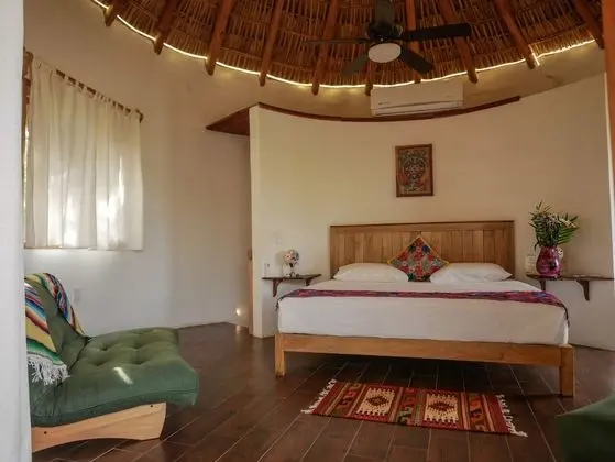Family Bungalov, 1 Yatak Odası, Bahçe Manzaralı