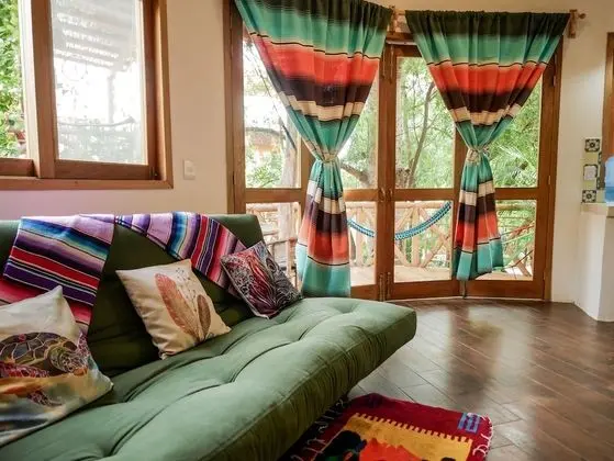 Family Bungalov, 1 Yatak Odası, Bahçe Manzaralı