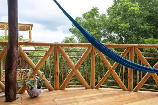 Family Bungalov, 1 Yatak Odası, Bahçe Manzaralı
