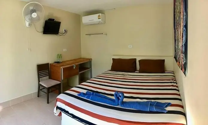 Garden or Pool View with Fan
