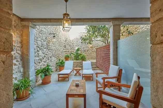 Deluxe Tek Büyük Yataklı Oda, 1 En Büyük (King) Boy Yatak, Teras, Avlu Manzaralı (Edificio Anexo)