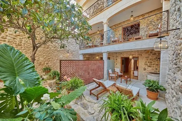 Deluxe Tek Büyük Yataklı Oda, 1 En Büyük (King) Boy Yatak, Teras, Avlu Manzaralı (Edificio Anexo)