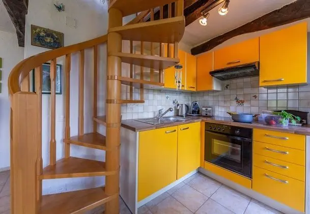 Standard Apart Daire, 1 Çift Kişilik Yatak ve Çekyat, 2 Banyolu, Bahçeli (Casa al Runchett)