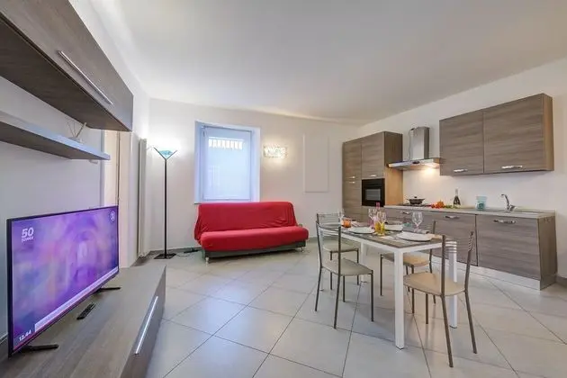 Family Apart Daire, 1 En Büyük (King) Boy Yatak ve Çekyat (Casa Al Vicolo Di Ranco 50mt From)