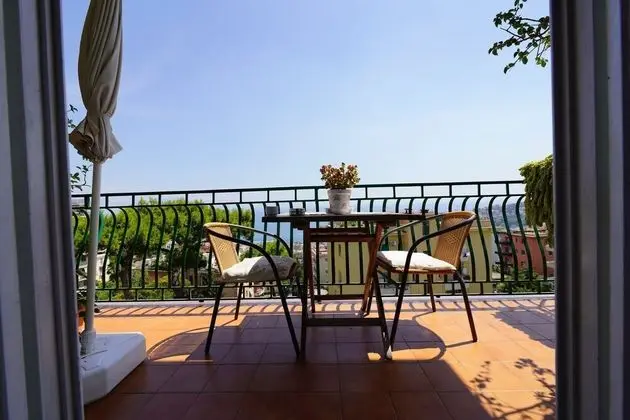 Panoramic Tek Büyük Yataklı Oda, Balkon, Deniz Manzaralı