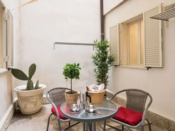Apart Daire, Özel Banyo, Avlu Manzaralı (Casa Aura)