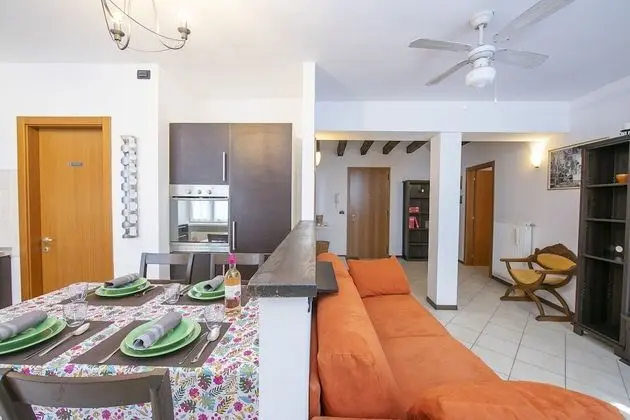 Family Apart Daire, 1 Çift Kişilik Yatak ve Çekyat (Casa Azzurra 150mt From Lake)