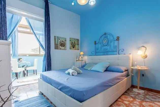 Family Apart Daire, 1 Çift Kişilik Yatak, Denize Bakan (Casa Azzurra Front Beach)