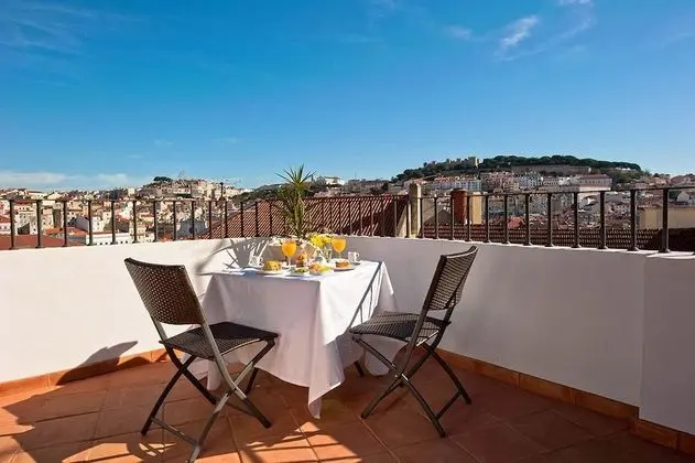 Panoramic Tek Büyük Yataklı Oda, Teras, Şehir Manzaralı