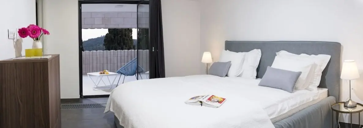 Premium One Bedroom Apartment with Terrace and Limited Partly Sea View