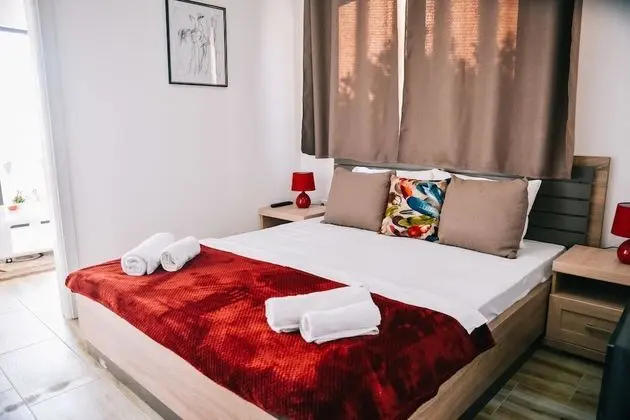 Panoramic Apart Daire, 1 Büyük (Queen) Boy Yatak ve Çekyat, Deniz Manzaralı