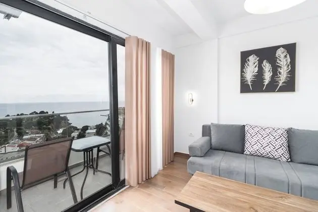 Panoramic Apart Daire, 1 Büyük (Queen) Boy Yatak ve Çekyat, Deniz Manzaralı