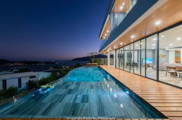 Luxury Villa, 4 Yatak Odası, Okyanus Manzaralı, Denize Sıfır