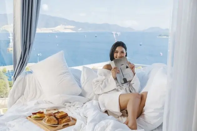 Luxury Villa, 4 Yatak Odası, Okyanus Manzaralı, Denize Sıfır