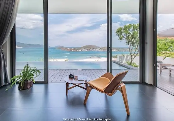 Luxury Villa, 5 Yatak Odası, Okyanus Manzaralı, Okyanusa Sıfır