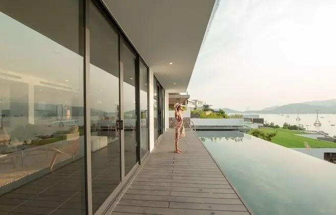 Luxury Villa, 5 Yatak Odası, Okyanus Manzaralı, Okyanusa Sıfır