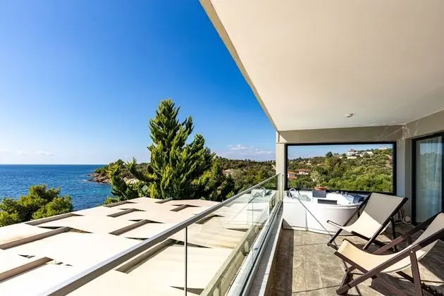 Deluxe Süit, Sıcak Su Havuzu, Deniz Manzaralı (Panoramic)