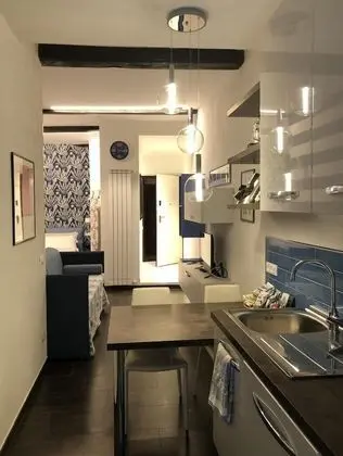 Family Apart Daire, Şehir Manzaralı (Blu Mare-Via A. del Santo 7 Vernazza)