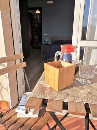 Tek Büyük veya İki Ayrı Yataklı Oda, Banyolu/Duşlu, Şehir Manzaralı (Arianna)