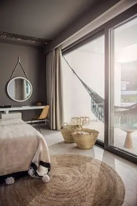 Deluxe Tek Büyük veya İki Ayrı Yataklı Oda, Havuz Kullanımı
