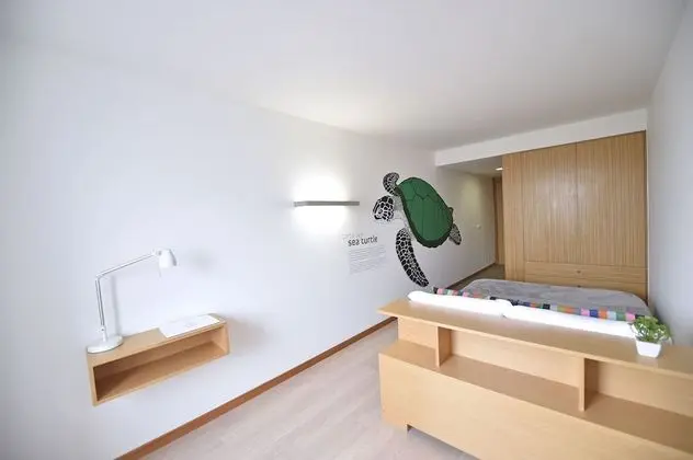 Tek Büyük Yataklı Oda, 1 Çift Kişilik Yatak, Özel Banyo, Deniz Manzaralı (Sea Turtle)