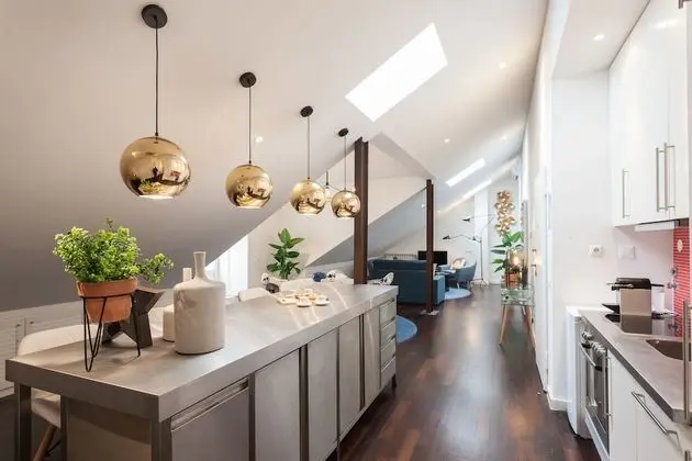 Design Çatı Katı (Loft), 2 Yatak Odası, 2 Banyolu, Şehir Manzaralı