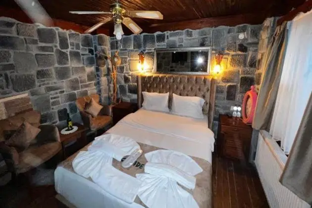 Şömineli Bungalow, Bahçe Manzaralı, Şömineli