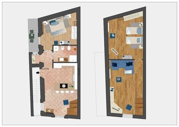 Apart Daire, 1 Yatak Odası, Balkon