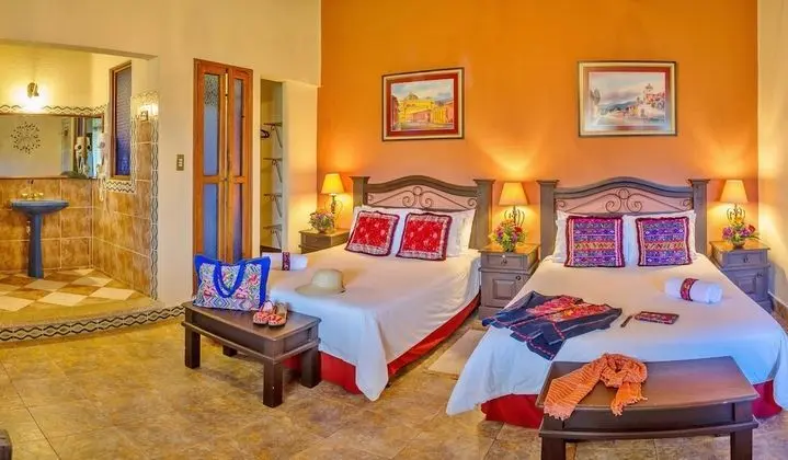 Deluxe Tek Büyük Yataklı Oda, Bahçe Manzaralı, Avlu