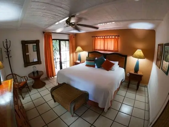 El Jardin: 1 King Bed, Private Balcony