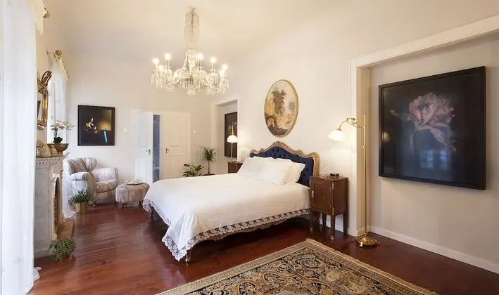 Romantic Tek Büyük Yataklı Oda, 1 En Büyük (King) Boy Yatak, Teras, Bahçe Manzaralı