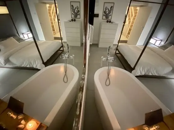 Deluxe Çatı Katı (Loft), 1 Büyük (Queen) Boy Yatak, Teras, Deniz Manzaralı