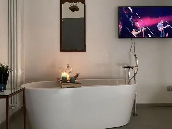 Deluxe Çatı Katı (Loft), 1 Büyük (Queen) Boy Yatak, Teras, Deniz Manzaralı