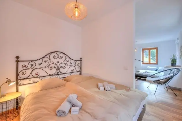 Family Villa, 1 Çift Kişilik Yatak ve Çekyat, Bahçeli (Casa Elvezia)