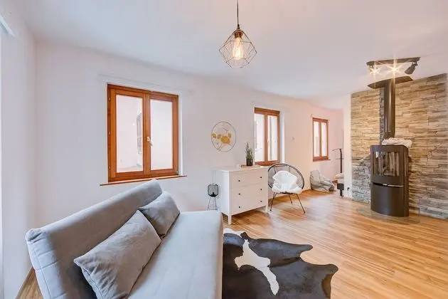 Family Villa, 1 Çift Kişilik Yatak ve Çekyat, Bahçeli (Casa Elvezia)