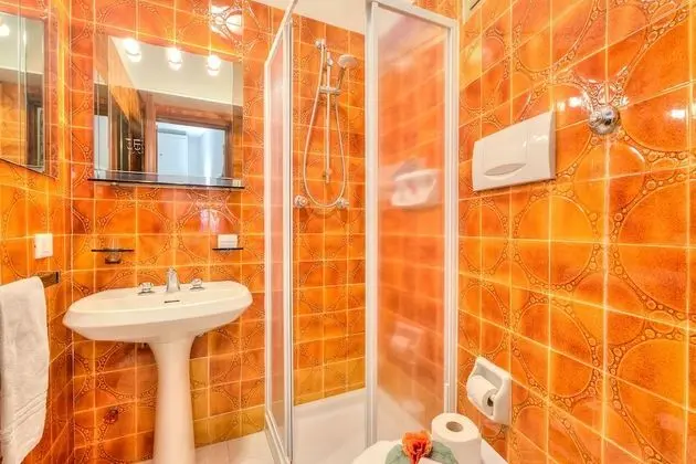 Standard Apart Daire, 1 Çift Kişilik Yatak ve Çekyat, 2 Banyolu (Casa Emma With Sea Glimpse)