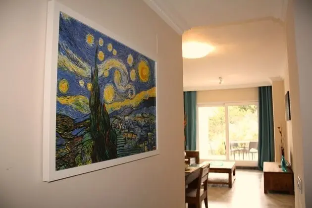 Premium Apart Daire, 2 Yatak Odası, Sigara İçilmez, Bahçe Manzaralı