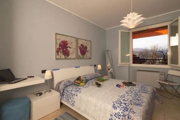 Family Apart Daire, 1 Çift Kişilik Yatak ve Çekyat, Bahçeli (Casa Fiorita Pool and Lake)