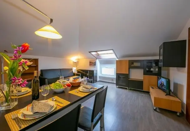 Family Apart Daire, 1 Çift Kişilik Yatak ve Çekyat, Bahçeli (Casa Franco e Ilva 1)