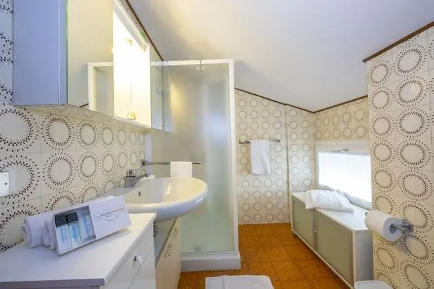 Family Apart Daire, 1 Çift Kişilik Yatak ve Çekyat, Bahçeli (Casa Franco e Ilva 2)