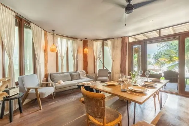 Oceanfront House Casa Ganesh upto 8 people included in the rate