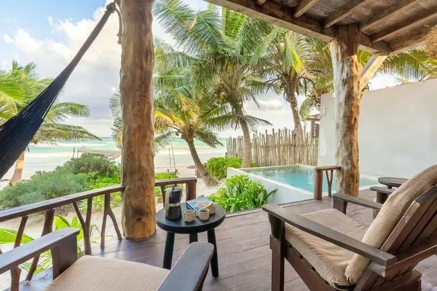 Oceanfront House Casa Ganesh upto 8 people included in the rate
