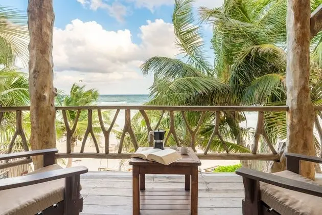 Oceanfront House Casa Ganesh upto 8 people included in the rate
