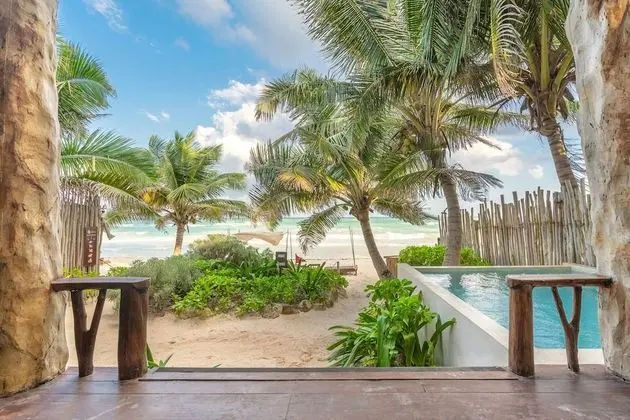 Oceanfront House Casa Ganesh upto 8 people included in the rate