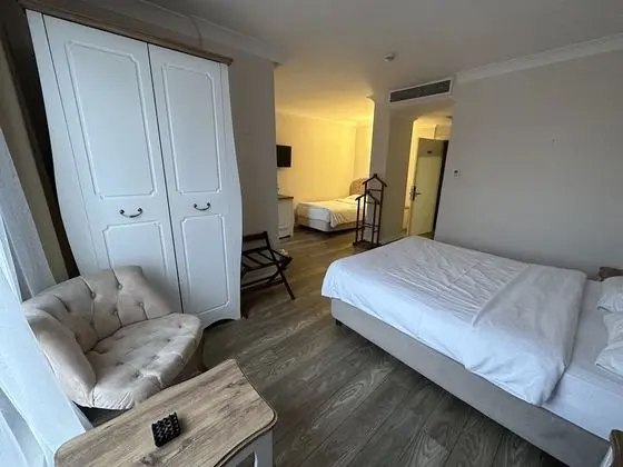 Family Tek Büyük veya İki Ayrı Yataklı Oda, Birden Çok Yatak, Şehir Manzaralı